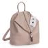 Rucsac dama din piele naturala DiAmanti Zanella Rose Taupe